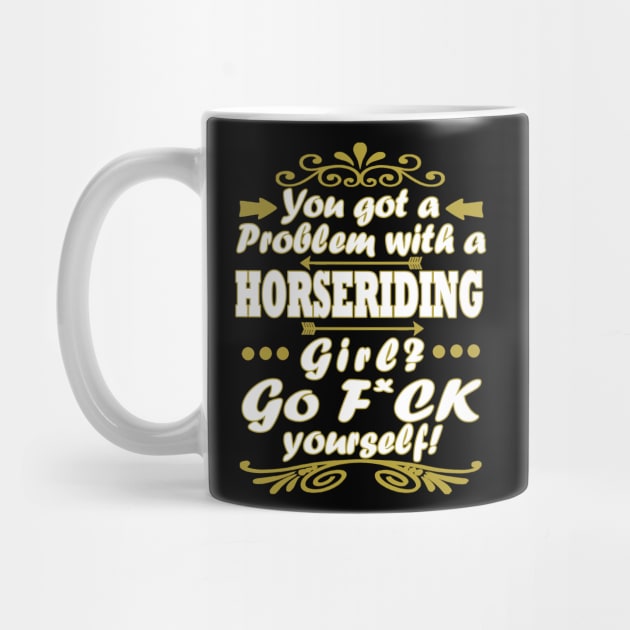 Riding Equestrian Horse Girl Riding Stable Trot by FindYourFavouriteDesign